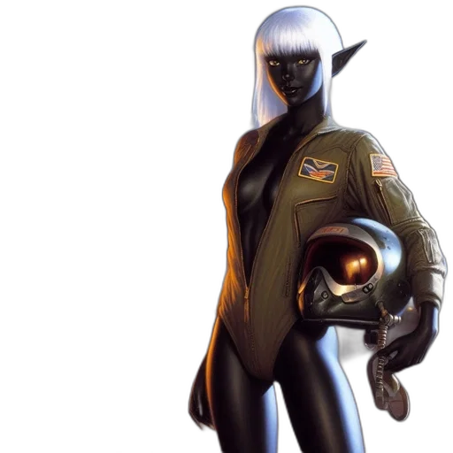 jacket, robot, staff, concept art transparent PNG cut-out