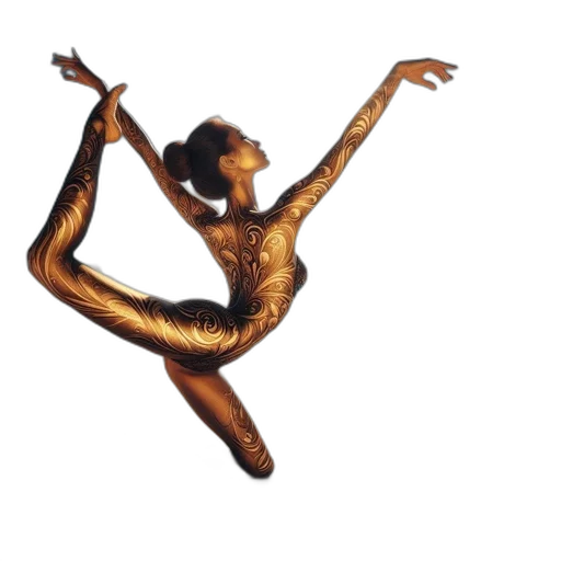 staff, jewelry, photorealistic, golden transparent PNG cut-out