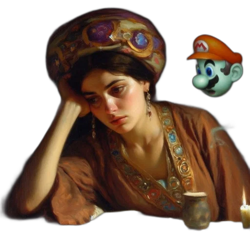 hat, crown, jewelry, face transparent PNG cut-out