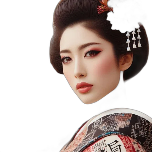 face, photorealistic, fantasy art, 3d render transparent PNG cut-out