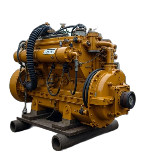 3d render, cat, engine, some transparent PNG cut-out