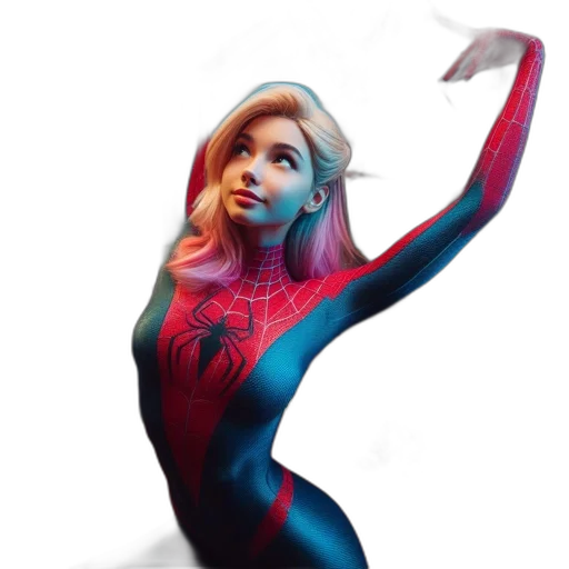 creature, animal, dress, hair transparent PNG cut-out