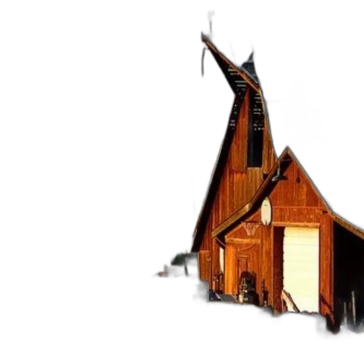 building, concept art, 3d render, photorealistic transparent PNG cut-out