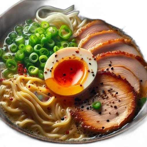 food, photorealistic, 3d render, enticing transparent PNG cut-out