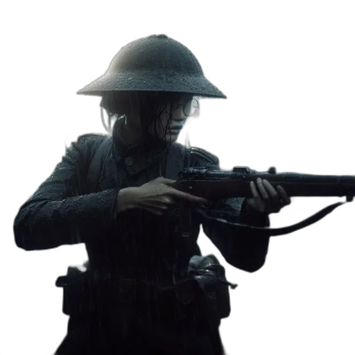 weapon, hat, mask, staff transparent PNG cut-out