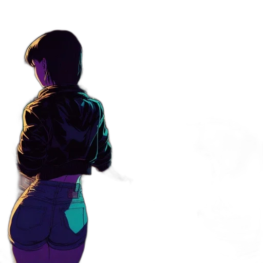 jacket, dress, robot, weapon transparent PNG cut-out