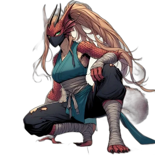 dragon, fantasy art, concept art, anime transparent PNG cut-out