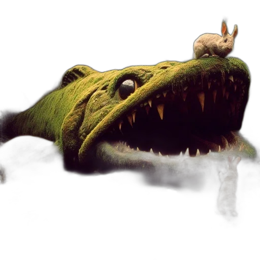 creature, dragon, animal, hat transparent PNG cut-out