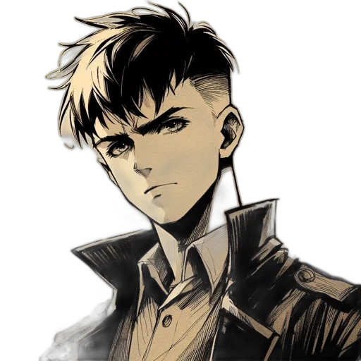 jacket, face, staff, mask transparent PNG cut-out