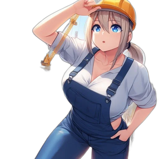 staff, weapon, hat, robot transparent PNG cut-out