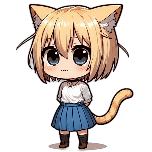 staff, animal, creature, anime transparent PNG cut-out
