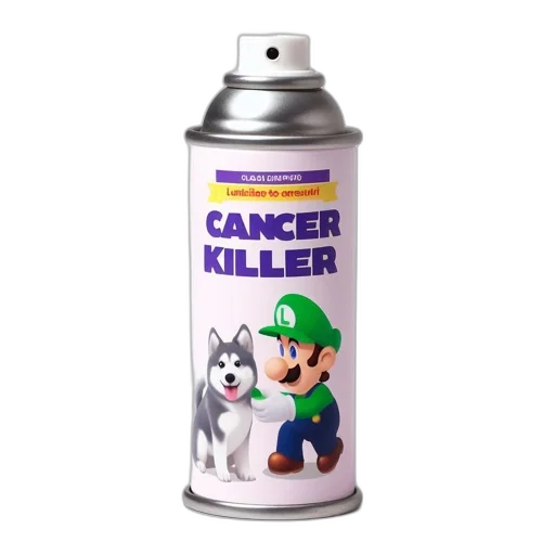 bottle, weapon, animal, 3d render transparent PNG cut-out