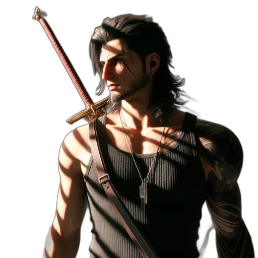 sword, staff, weapon, concept art transparent PNG cut-out