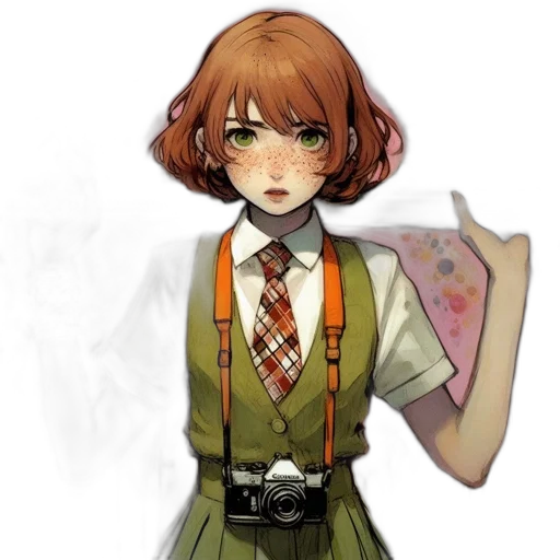 staff, face, dress, jacket transparent PNG cut-out