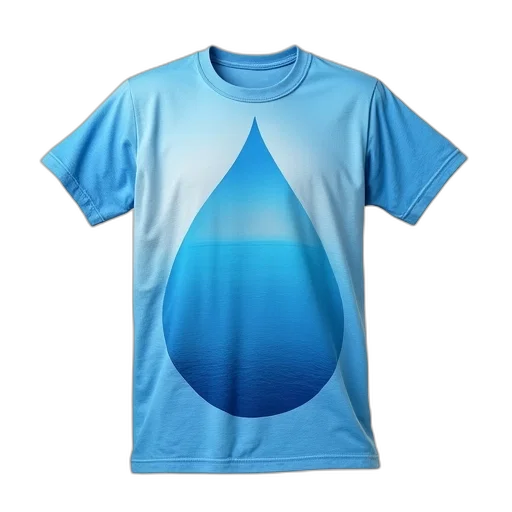 dress, 3d render, concept art, blue transparent PNG cut-out