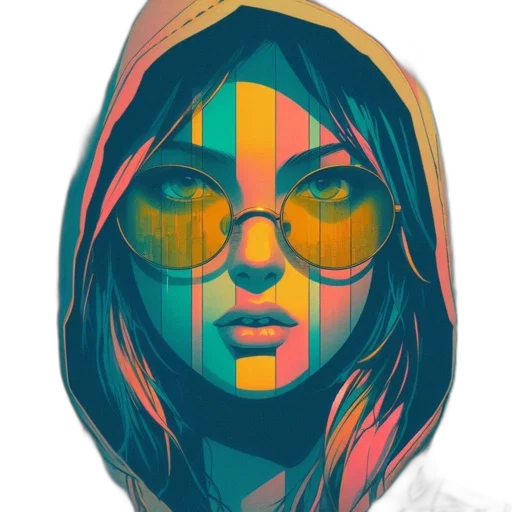face, jacket, mask, dress transparent PNG cut-out