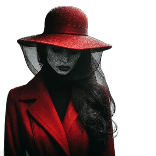 hat, mask, jacket, face transparent PNG cut-out