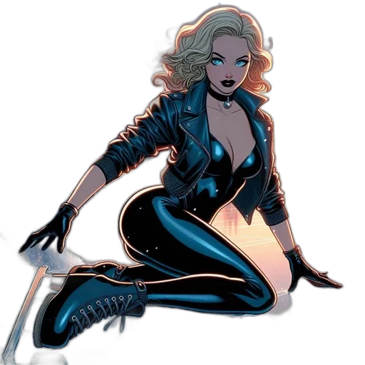 comic book art, concept art, cartoon, fantasy art transparent PNG cut-out