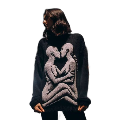 jacket, dress, monochrome, woman transparent PNG cut-out