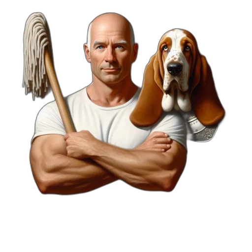 animal, staff, weapon, photorealistic transparent PNG cut-out