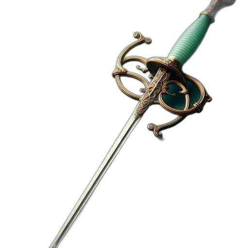 sword, staff, weapon, dragon transparent PNG cut-out