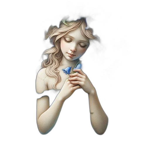 bottle, jewelry, staff, face transparent PNG cut-out