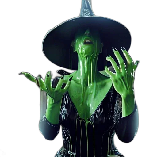 creature, mask, staff, dress transparent PNG cut-out