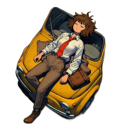 car, jacket, robot, furniture transparent PNG cut-out