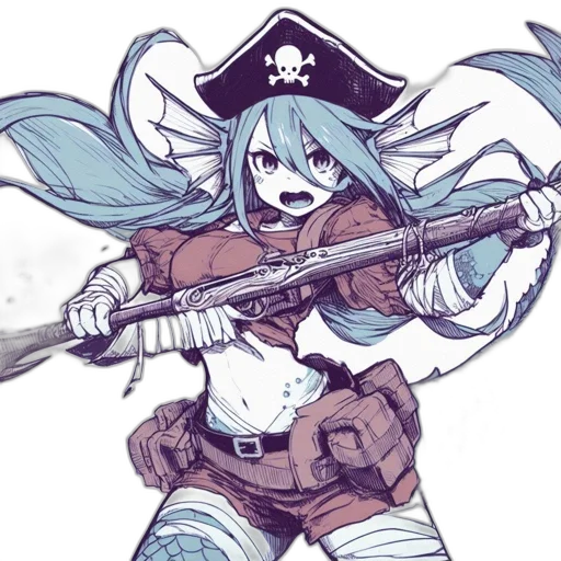 weapon, staff, sword, anime transparent PNG cut-out
