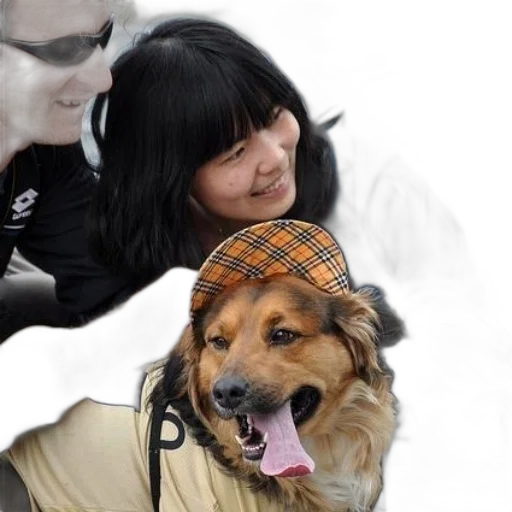 jacket, animal, staff, creature transparent PNG cut-out