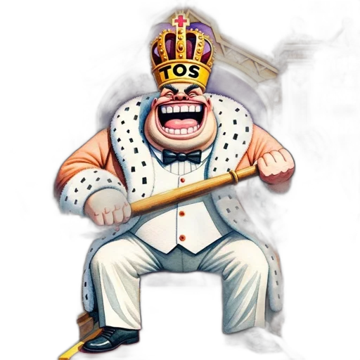 crown, staff, concept art, cartoon transparent PNG cut-out
