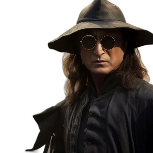 jacket, hat, photorealistic, concept art transparent PNG cut-out