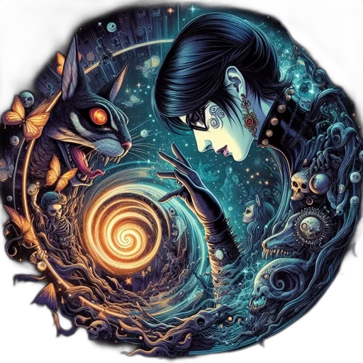 mask, jewelry, fantasy art, comic book art transparent PNG cut-out