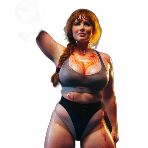 concept art, comic book art, fantasy art, 3d render transparent PNG cut-out