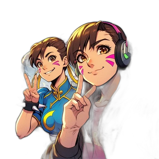 staff, weapon, face, anime transparent PNG cut-out