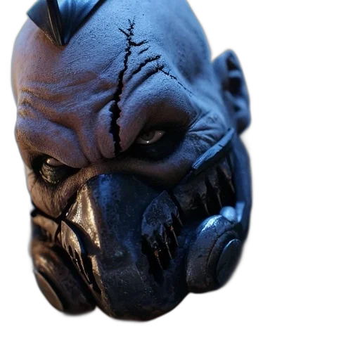 mask, face, creature, dragon transparent PNG cut-out