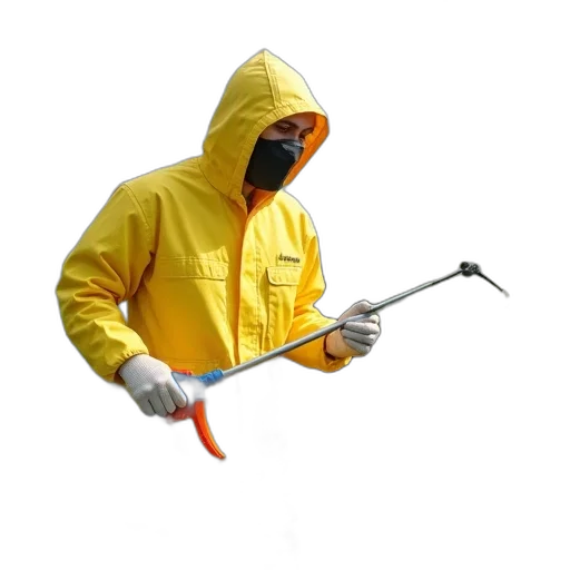 staff, jacket, weapon, umbrella transparent PNG cut-out