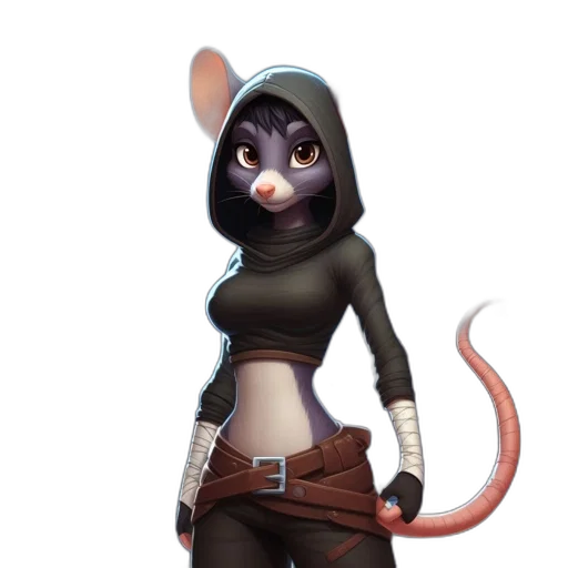 staff, jacket, animal, hat transparent PNG cut-out