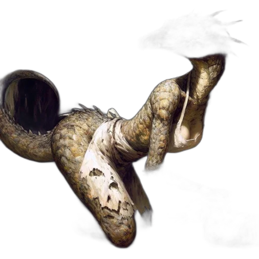 mask, dragon, creature, weapon transparent PNG cut-out