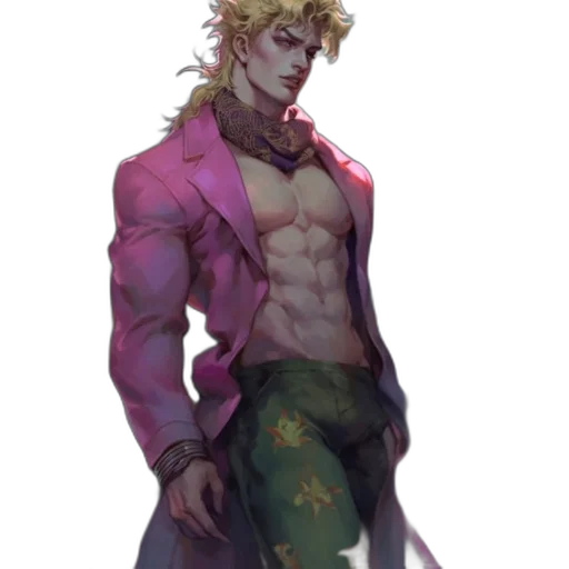 jacket, staff, creature, concept art transparent PNG cut-out