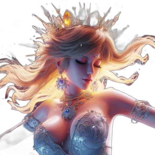 crown, concept art, fantasy art, comic book art transparent PNG cut-out