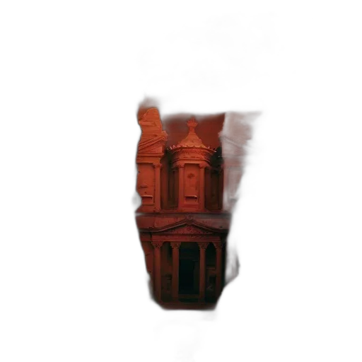 bottle, crown, mask, building transparent PNG cut-out