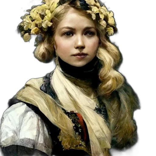 crown, face, hat, staff transparent PNG cut-out