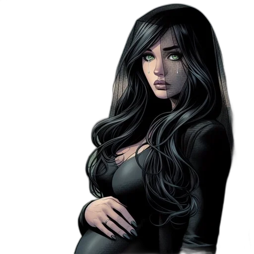 comic book art, concept art, fantasy art, cartoon transparent PNG cut-out