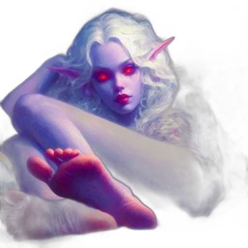 fantasy art, concept art, vaporwave, photorealistic transparent PNG cut-out