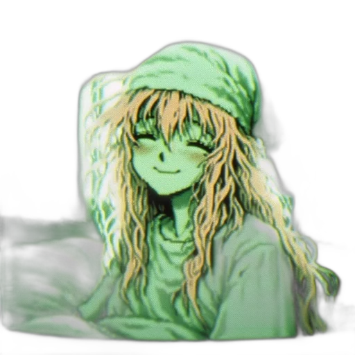 hat, mask, hair, creature transparent PNG cut-out
