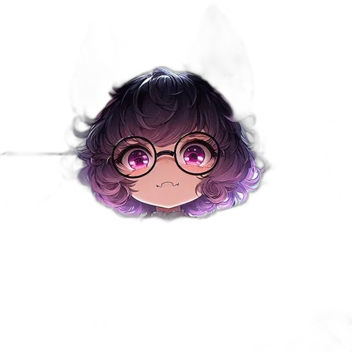 hair, face, creature, mask transparent PNG cut-out