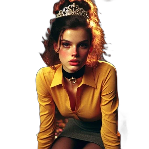 crown, jacket, dress, jewelry transparent PNG cut-out