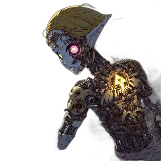 mask, robot, weapon, staff transparent PNG cut-out