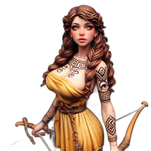 staff, jewelry, dress, fantasy art transparent PNG cut-out
